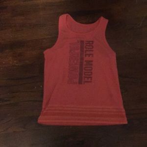 Powerful role model summer sleeveless shirt(kids)!